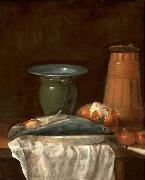 Charles Philips Simple meal oil painting on canvas